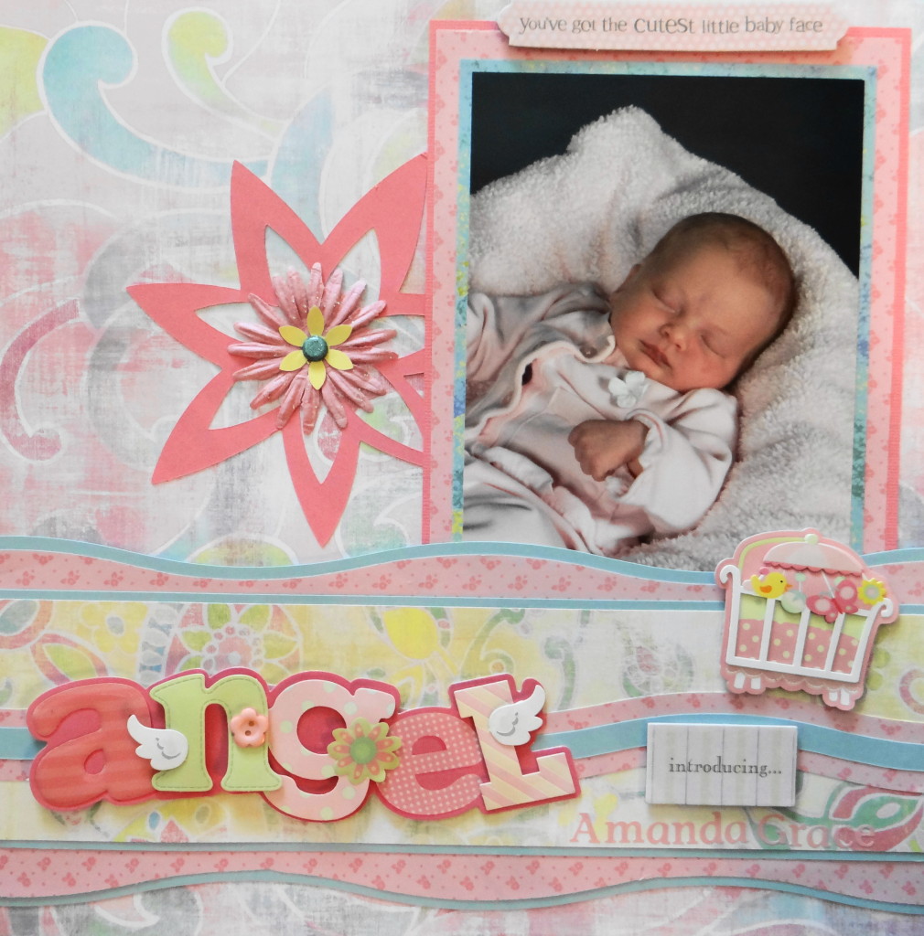 Baby Scrapbook Album 1 Me and My Cricut