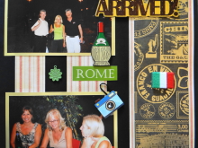 Travel Scrapbook 3 – Med. Cruise – Rome, Italy