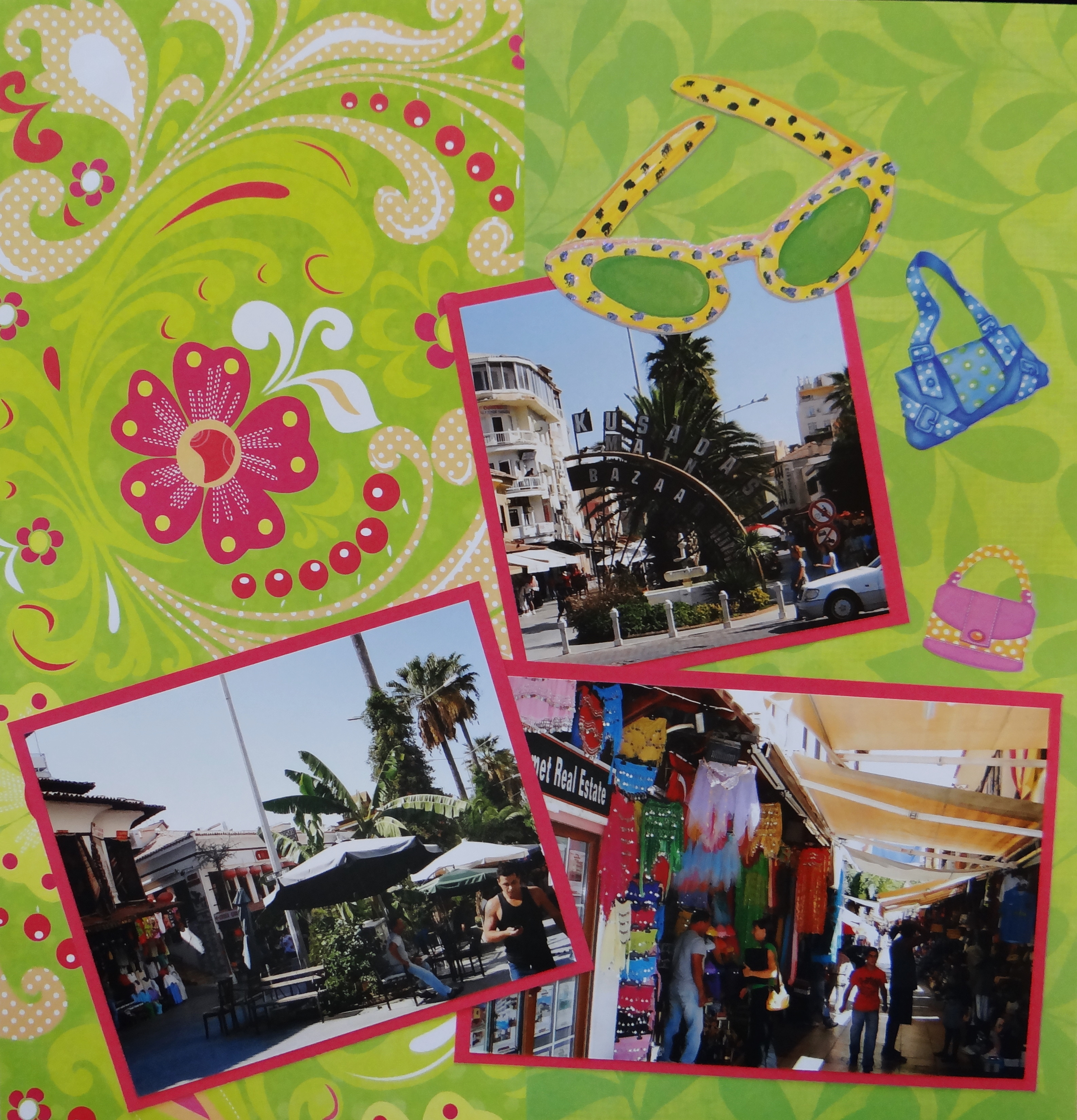 Travel Scrapbook 5 - Kusadasi & Ephesus, Turkey - Me and My Cricut