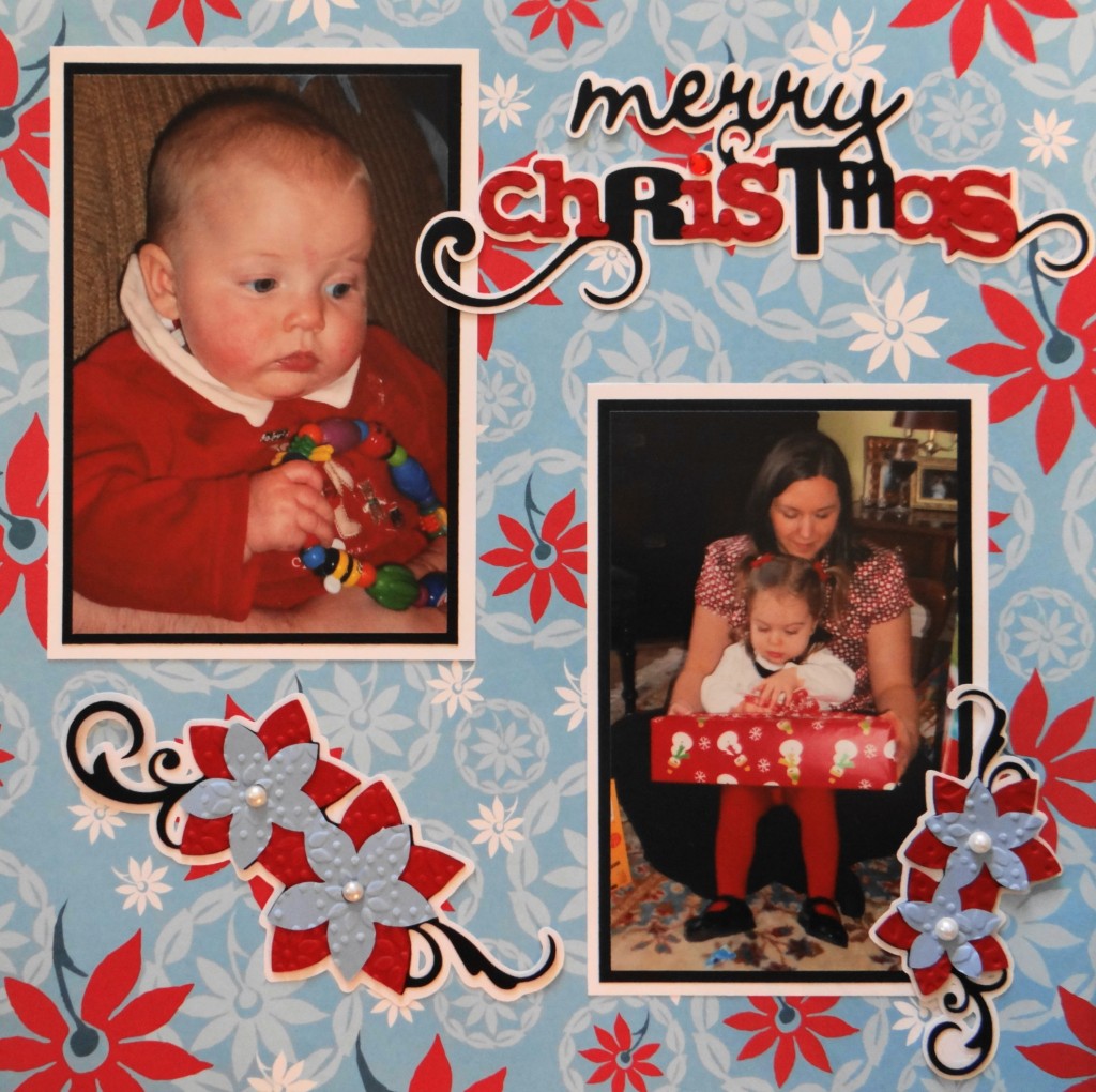 Christmas Scrapbook Album 1 - Me and My Cricut