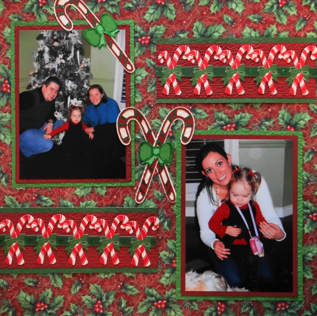 Christmas Scrapbook Album 1 - Me and My Cricut