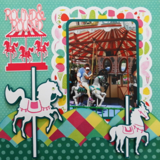 Amusement Park Paper For Scrapbooking: Sparks of Magic - Creative