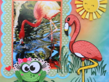 Travel Scrapbook 36 – Flamingo Gardens, Florida