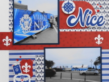 Travel Scrapbook 46 – Cruise Marseille, Nice, Eze, France